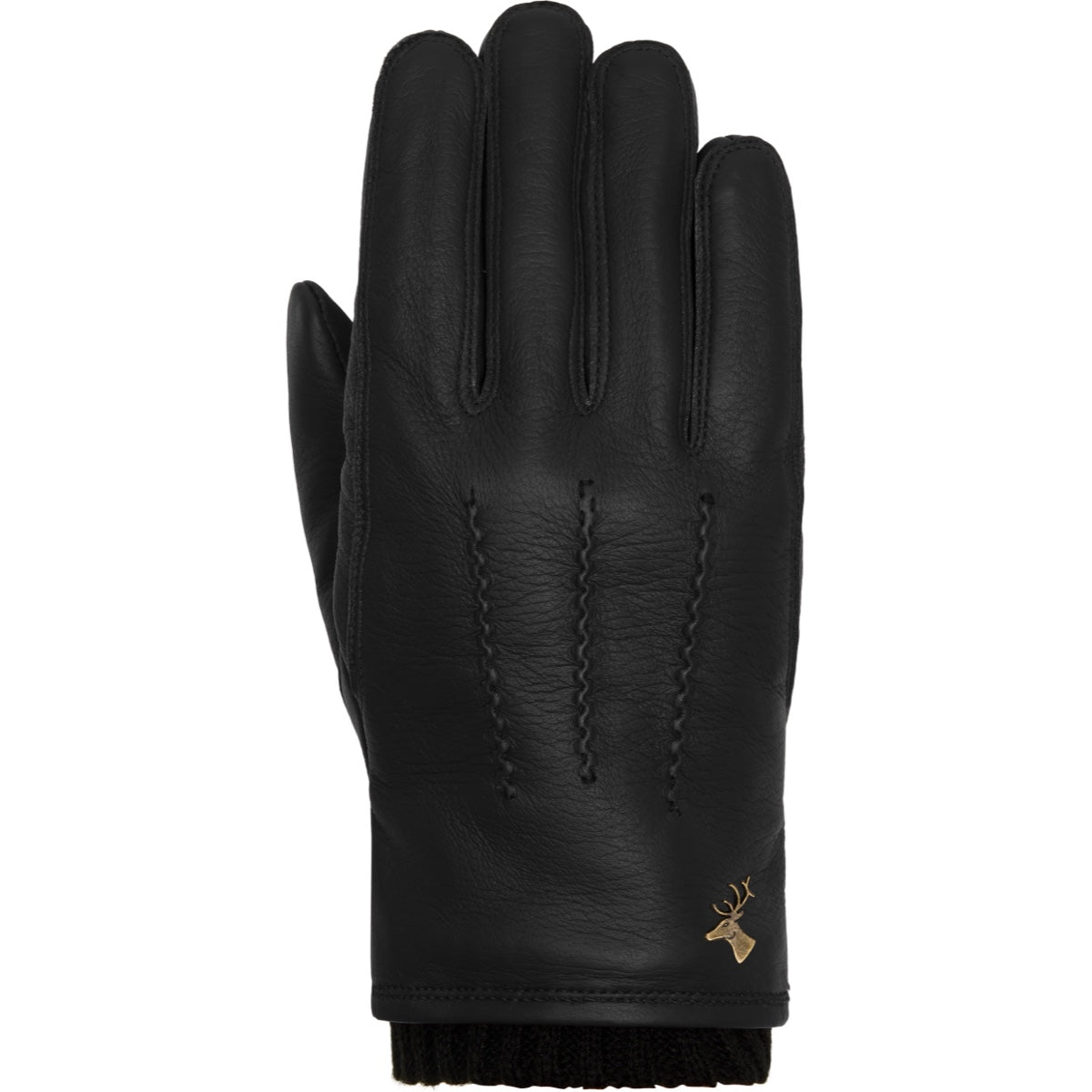 Thick Black Leather Gloves Men - Warm Lining – Schwartz & von Halen®